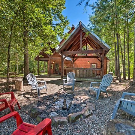 Cabin With Hot Tub And Games, 4 Mi To Beavers Bend! Broken Bow Exteriér fotografie